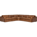 Canap¨¦ Modulaire ¨¦lectrique 5 Pi¨¨ces Colsen, Caramel Finch