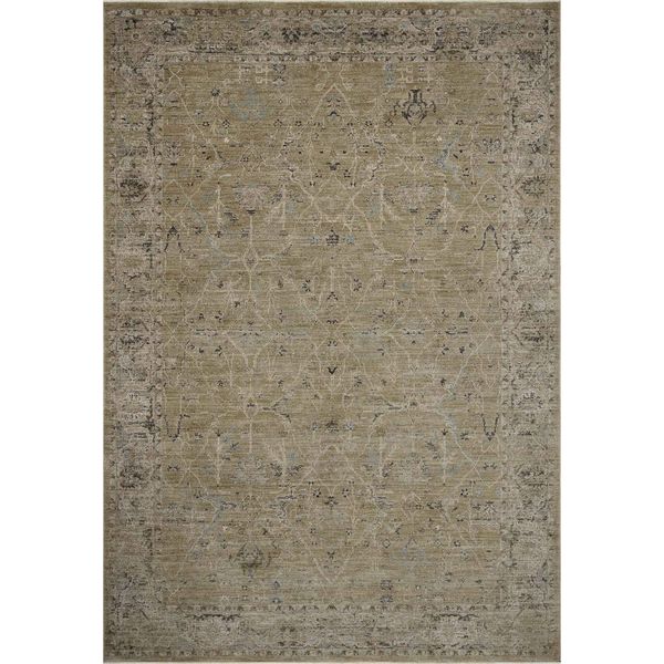 Tapis Briar BRR-02 Loloi, Olive/Pierre