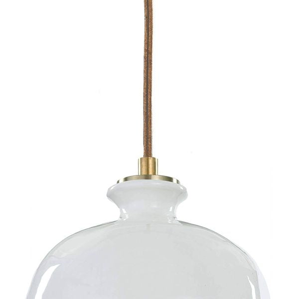 Suspension c¨¦ramique Bianca, Blanc