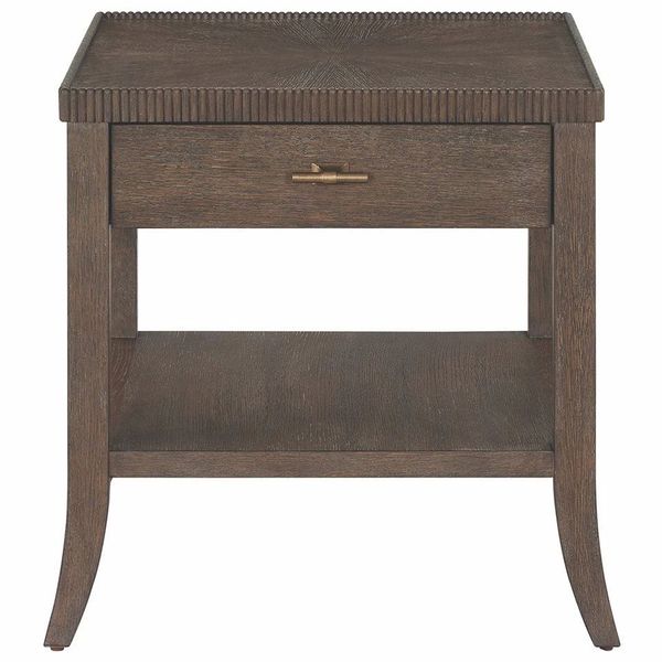 Table d'Extr¨¦mit¨¦ 1 Tiroir Montclair, Cacao