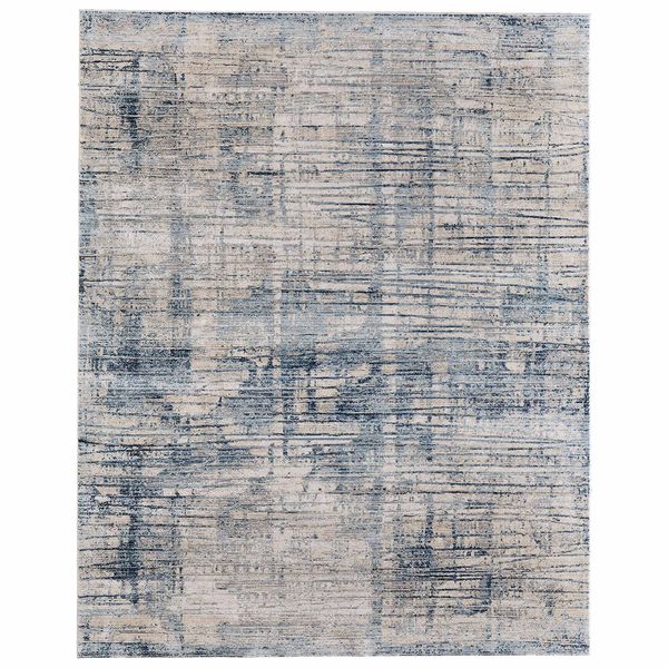 Tapis Sonora 39UAF Feizy, Bleu/Beige